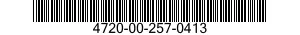 4720-00-257-0413  4720002570413 002570413