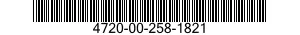 4720-00-258-1821 HOSE ASSEMBLY,NONMETALLIC 4720002581821 002581821