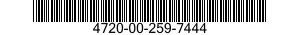 4720-00-259-7444  4720002597444 002597444