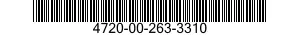 4720-00-263-3310  4720002633310 002633310