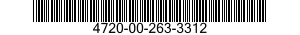 4720-00-263-3312  4720002633312 002633312