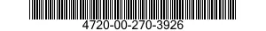 4720-00-270-3926  4720002703926 002703926