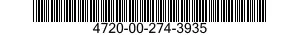 4720-00-274-3935  4720002743935 002743935