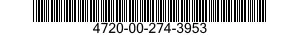 4720-00-274-3953  4720002743953 002743953