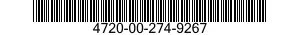 4720-00-274-9267  4720002749267 002749267