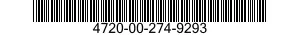 4720-00-274-9293  4720002749293 002749293