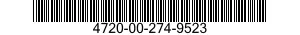 4720-00-274-9523  4720002749523 002749523