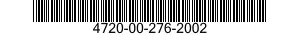 4720-00-276-2002 HOSE ASSEMBLY,NONMETALLIC 4720002762002 002762002