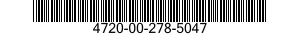 4720-00-278-5047  4720002785047 002785047