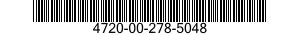 4720-00-278-5048 HOSE,PREFORMED 4720002785048 002785048