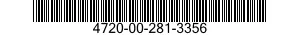 4720-00-281-3356  4720002813356 002813356
