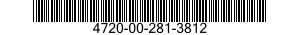 4720-00-281-3812  4720002813812 002813812