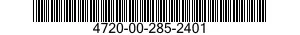 4720-00-285-2401 HOSE ASSEMBLY,METALLIC 4720002852401 002852401