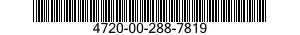 4720-00-288-7819  4720002887819 002887819