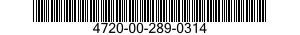 4720-00-289-0314  4720002890314 002890314