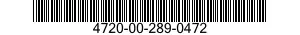 4720-00-289-0472  4720002890472 002890472