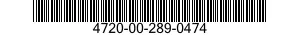 4720-00-289-0474  4720002890474 002890474