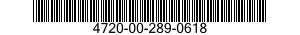 4720-00-289-0618  4720002890618 002890618