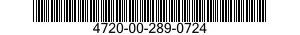 4720-00-289-0724  4720002890724 002890724