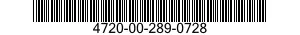 4720-00-289-0728  4720002890728 002890728