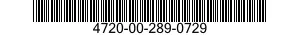 4720-00-289-0729  4720002890729 002890729