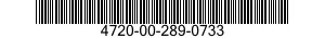 4720-00-289-0733  4720002890733 002890733