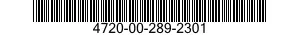 4720-00-289-2301  4720002892301 002892301