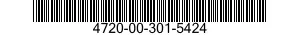 4720-00-301-5424  4720003015424 003015424
