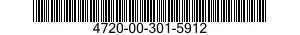 4720-00-301-5912  4720003015912 003015912