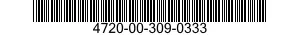 4720-00-309-0333  4720003090333 003090333