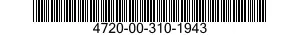 4720-00-310-1943 HOSE ASSEMBLY,NONMETALLIC 4720003101943 003101943