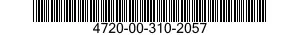 4720-00-310-2057  4720003102057 003102057