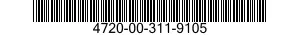 4720-00-311-9105  4720003119105 003119105