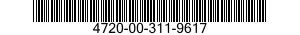 4720-00-311-9617  4720003119617 003119617