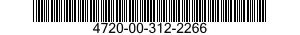 4720-00-312-2266  4720003122266 003122266