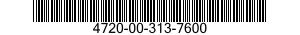 4720-00-313-7600  4720003137600 003137600