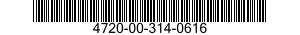 4720-00-314-0616 HOSE,PREFORMED 4720003140616 003140616