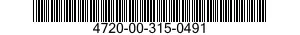 4720-00-315-0491  4720003150491 003150491