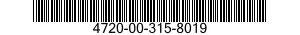 4720-00-315-8019  4720003158019 003158019