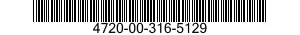 4720-00-316-5129  4720003165129 003165129