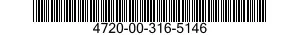 4720-00-316-5146  4720003165146 003165146