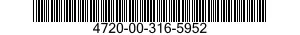 4720-00-316-5952  4720003165952 003165952