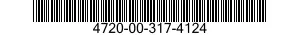 4720-00-317-4124  4720003174124 003174124