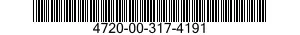 4720-00-317-4191  4720003174191 003174191