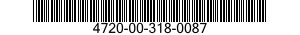 4720-00-318-0087  4720003180087 003180087