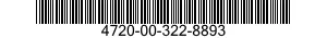 4720-00-322-8893 HOSE,PREFORMED 4720003228893 003228893