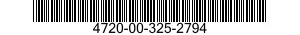 4720-00-325-2794  4720003252794 003252794