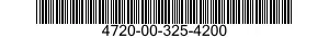 4720-00-325-4200  4720003254200 003254200