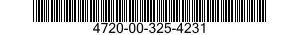 4720-00-325-4231  4720003254231 003254231
