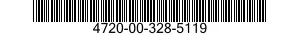 4720-00-328-5119  4720003285119 003285119